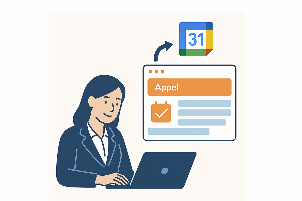 📌 2. Synchronisation Google Agenda